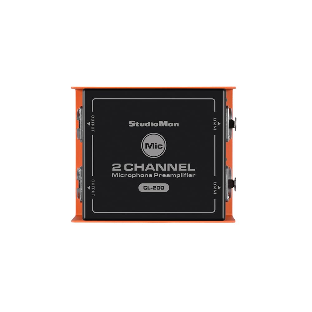 2-CH XLR Preamp for Dynamic Microphones R45934
