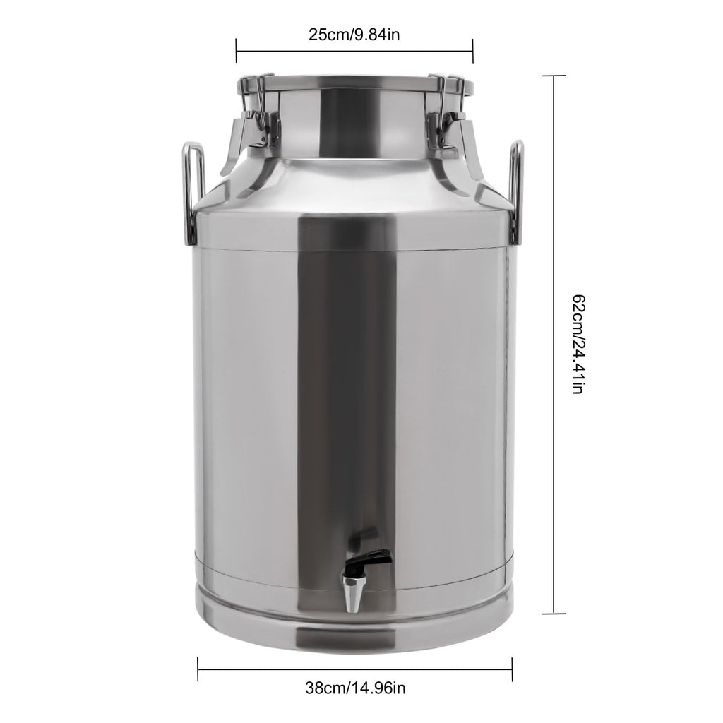 60L Stainless Steel Milk Can with Faucet Y921
