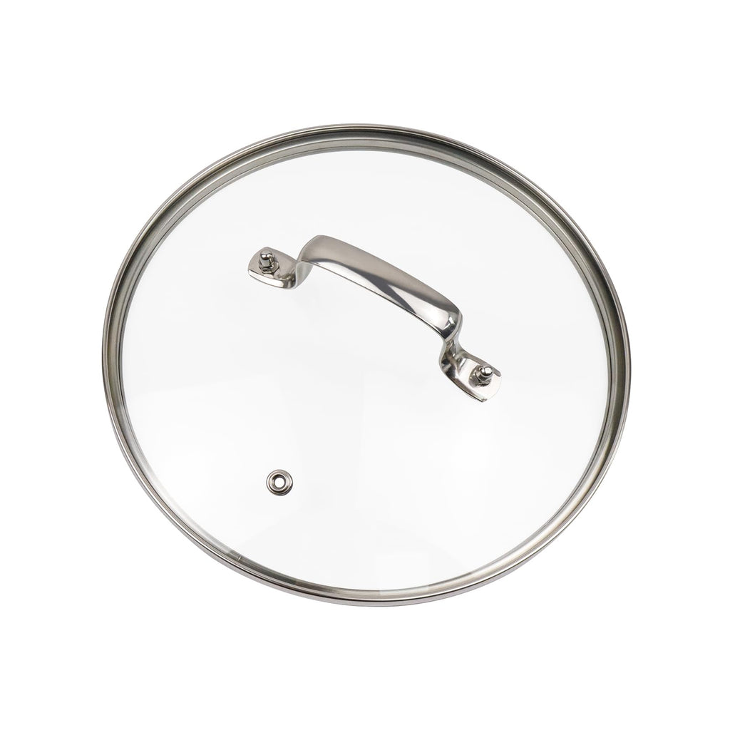 10" Tempered Glass Lid with Steam Vent Hole P669684
