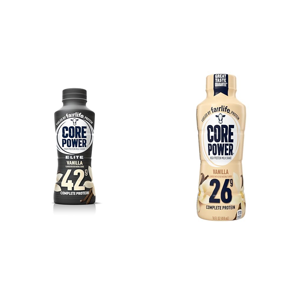 42g High Protein Vanilla Milk Shake 14 Fl Oz, 12 Count P350317