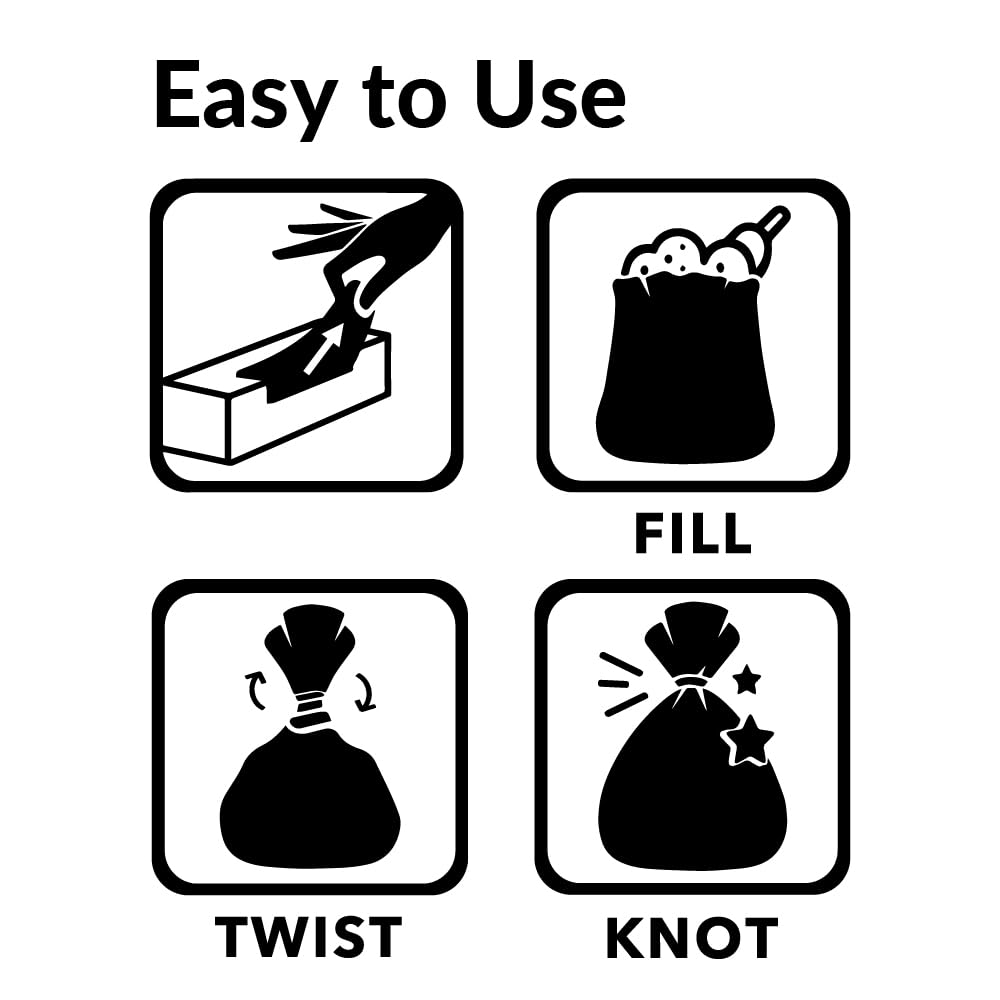 Unscented Cat Waste Disposal Bags 60 Count Pack of 3 I48557