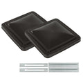 14" x 14" RV Roof Vent Cover Replacement Lid Smoke 2 PCS J1811