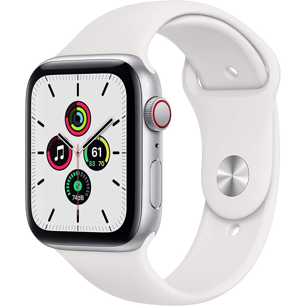 Silver Aluminum Case with White Sport Band 40mm Smartwatch S127