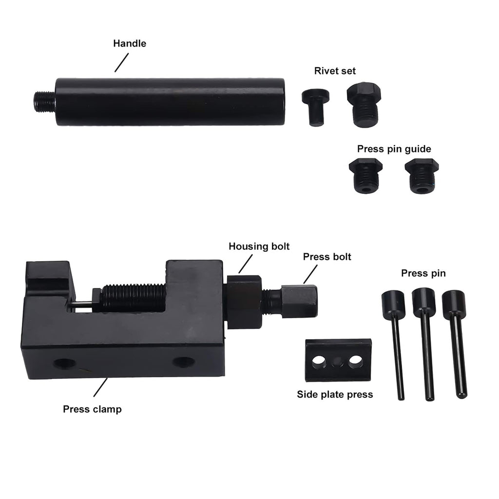 Motorcycle Cam Drive Chain Breaker Riveter Tool E2208