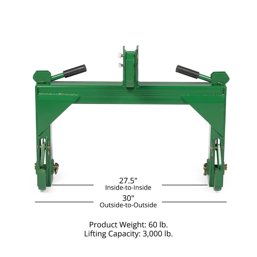 Green 3 Point Quick Hitch Adaptor M978