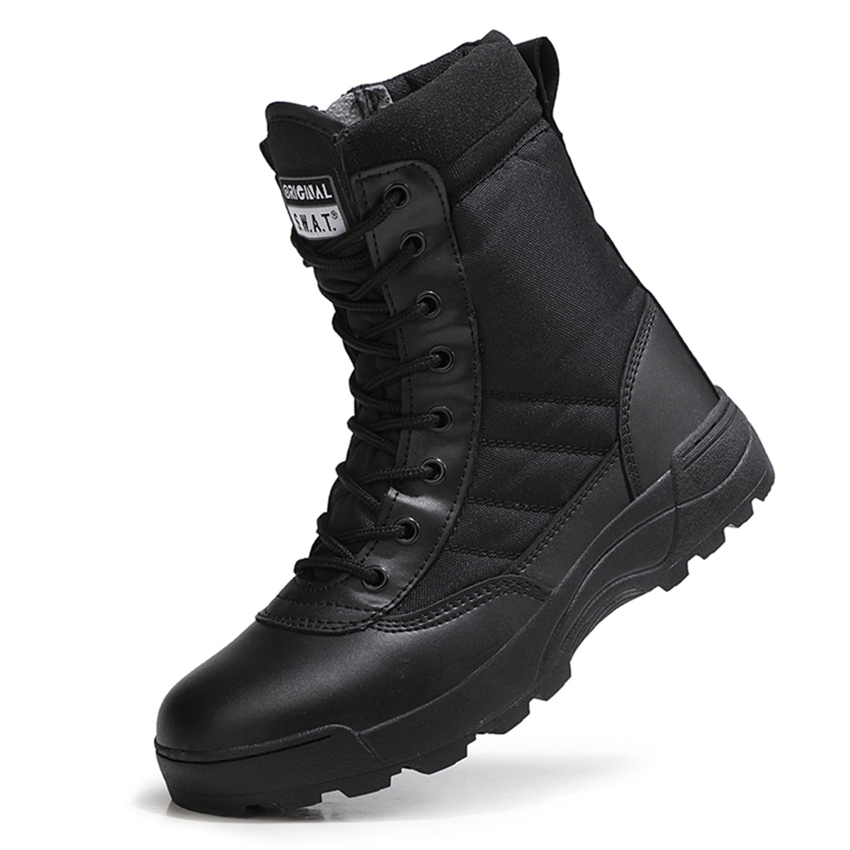 8 Inch High Top Suede Leather Military Tactical Boots P774