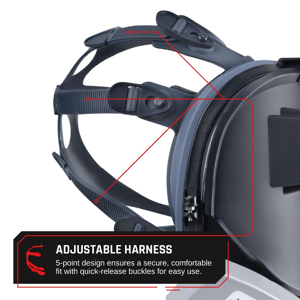 Auto-Darkening Full Face Welding Respirator Mask Z1280