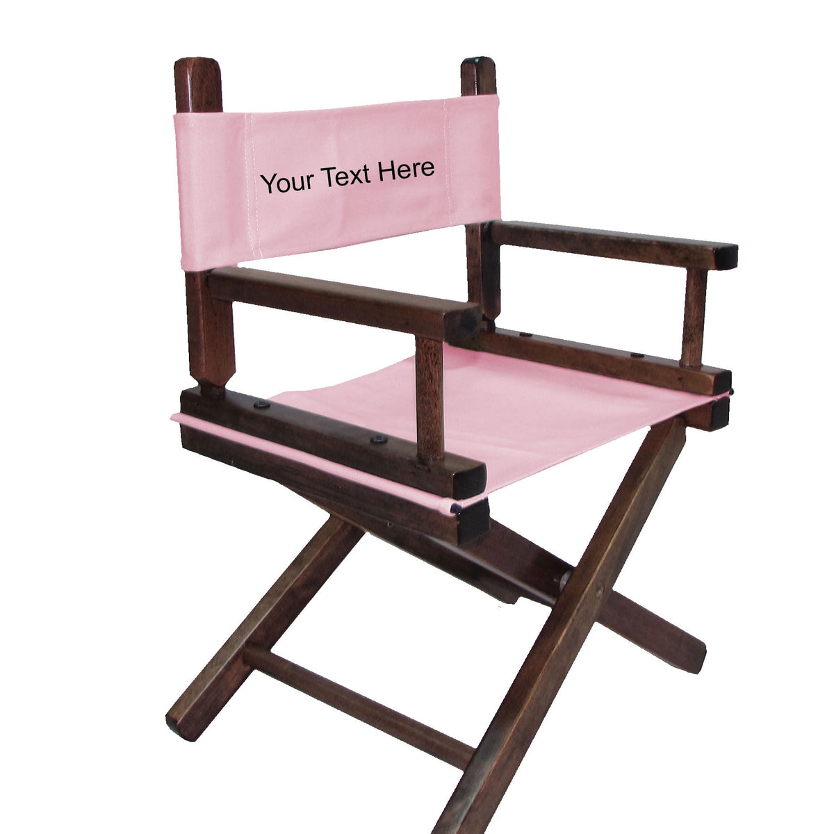 Pink Canvas Toddler's Directors Chair V488775