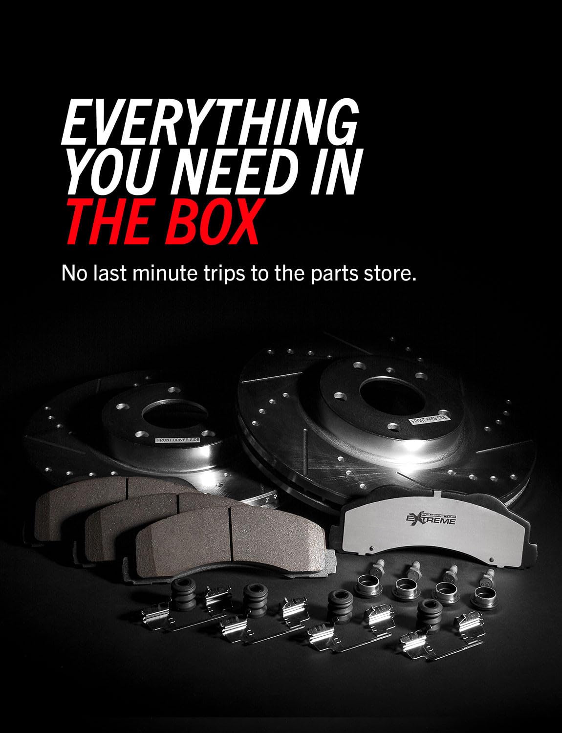 Front Brake Pad & Rotor Kit W96562
