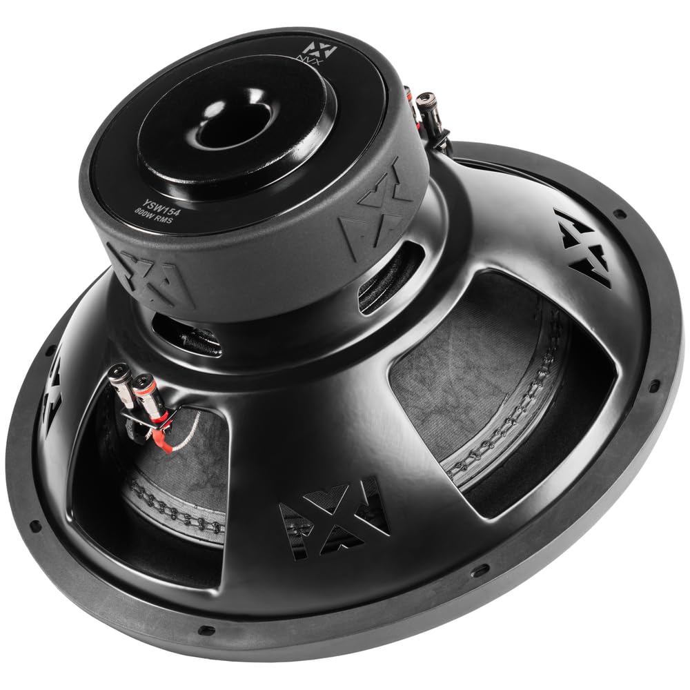 1600W Peak 15" Dual 4-Ohm Car Subwoofer P56661