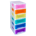 6 Drawer Plastic Rolling Storage Cart Z683794