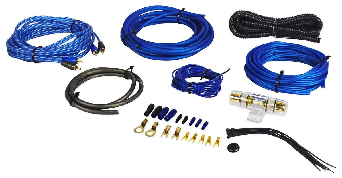 10" Powered Under-Seat Subwoofer with Amp Wiring Kit H45253