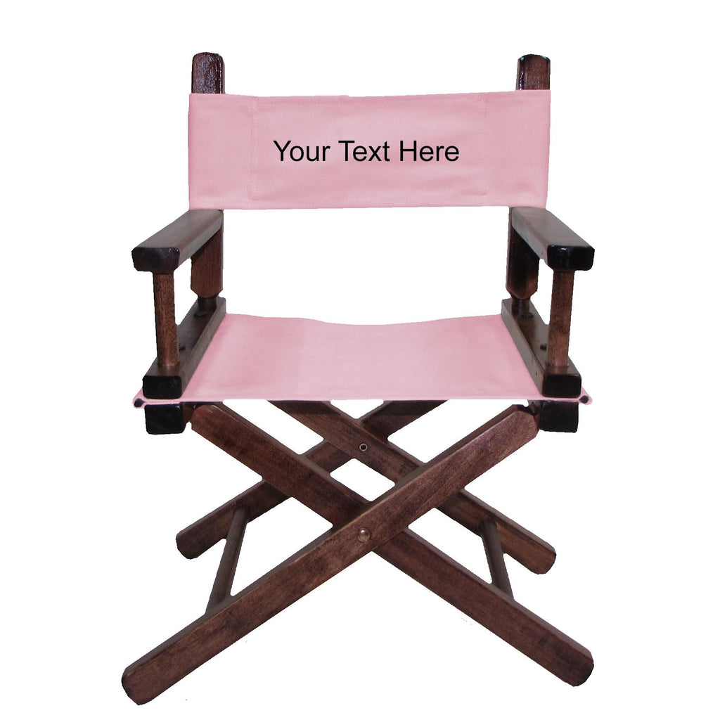 Pink Canvas Toddler's Directors Chair V488775
