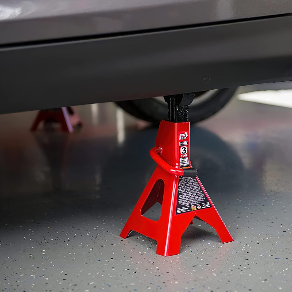 Heavy Duty Steel Jack Stands 3 Ton 1 Pair X141800