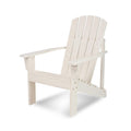 Eggshell White Wooden Adirondack Chair G72566