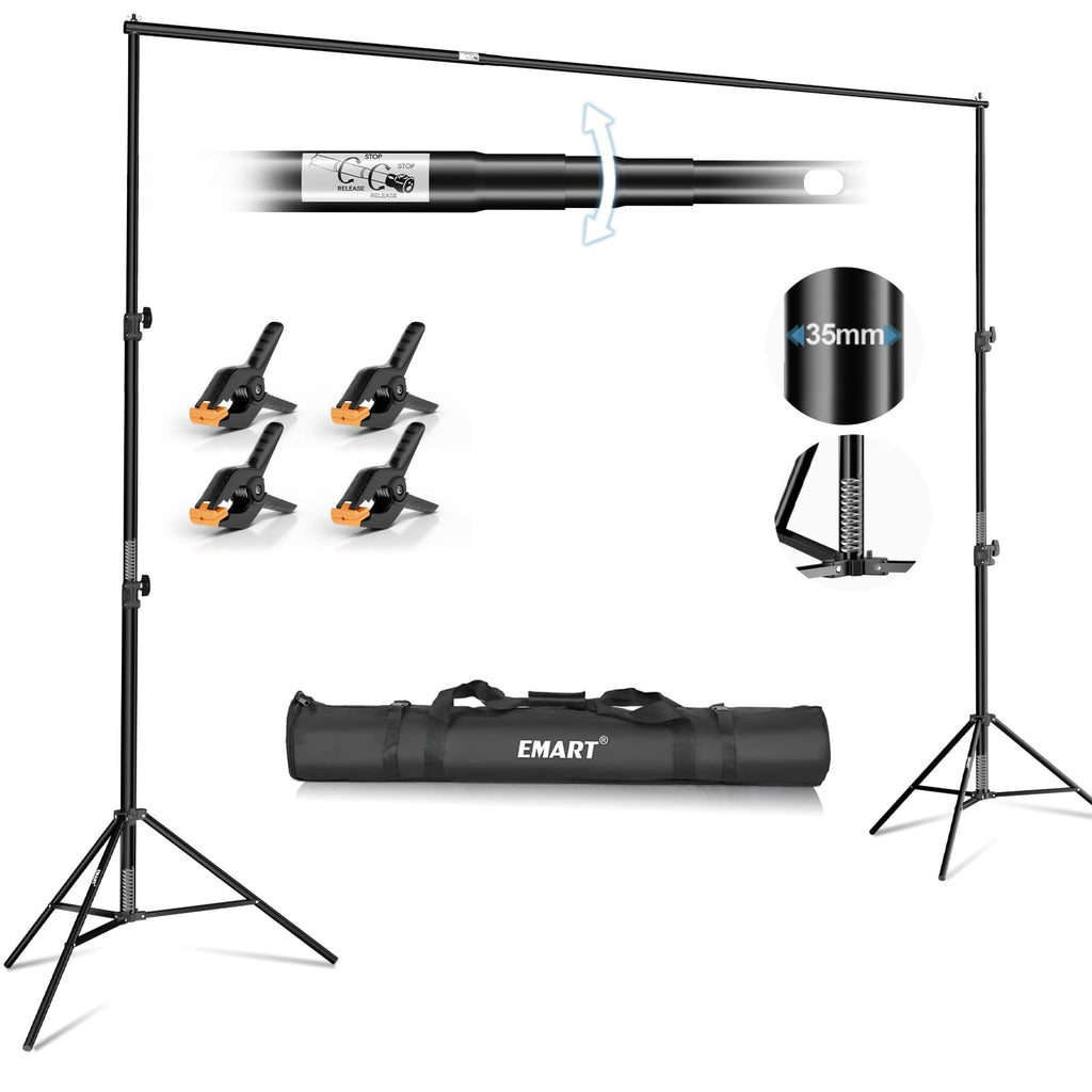 10x10Ft Heavy Duty Adjustable Backdrop Stand G703