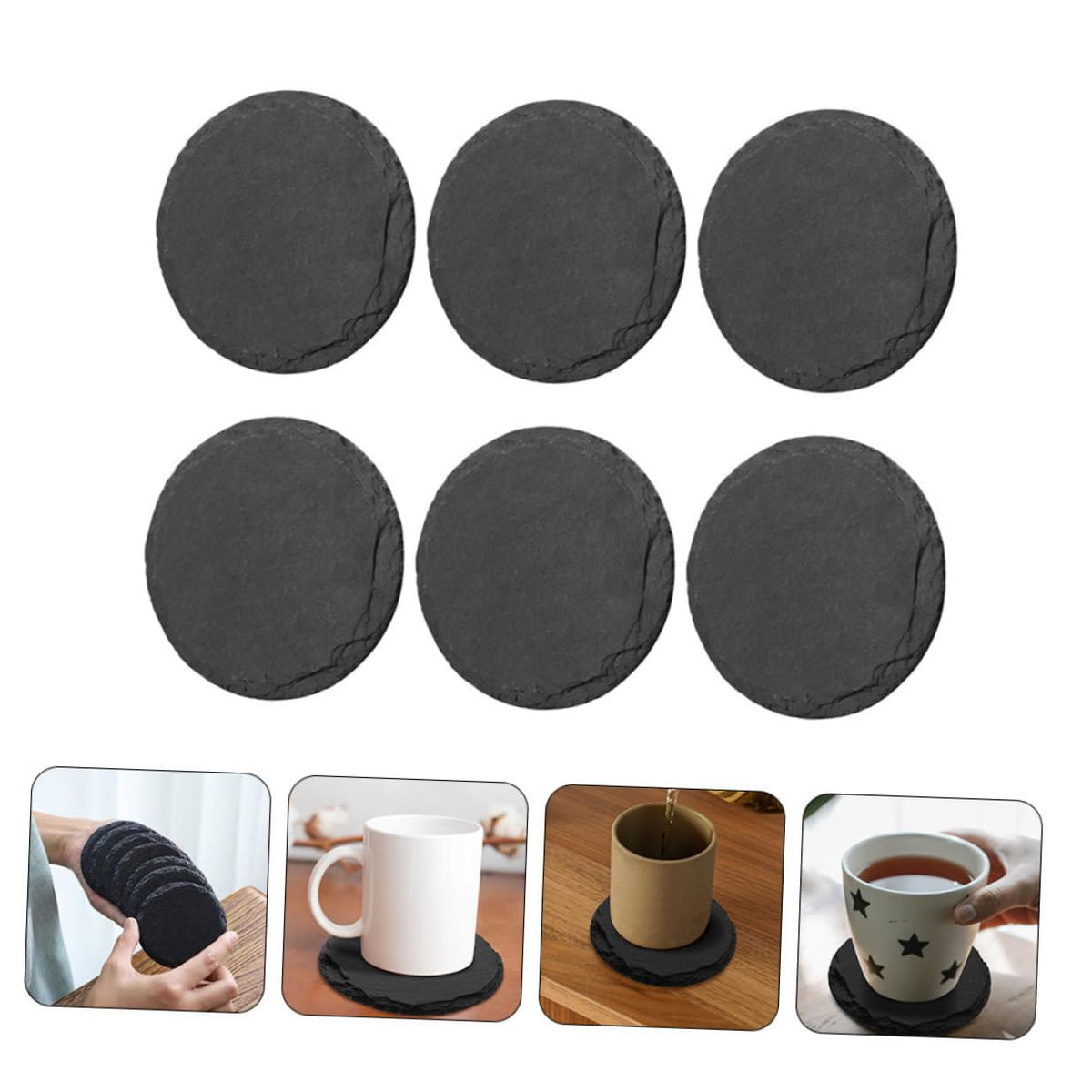 Stone Coasters Set of 6 F39863