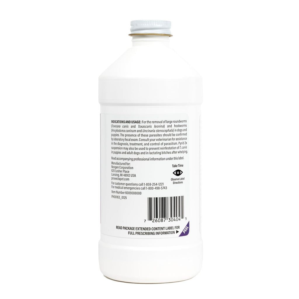 Pyrantel Pamoate Dog Dewormer 16 oz H6862