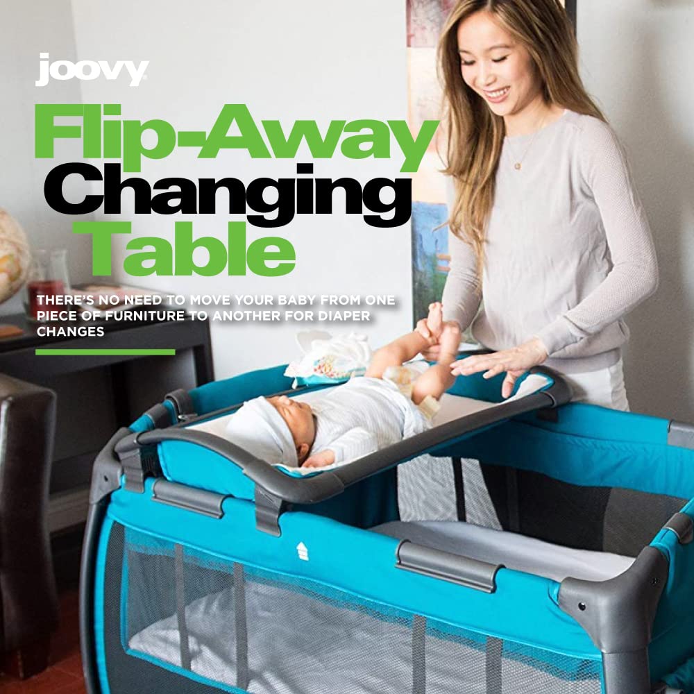Black Playard, Bassinet, Changing Table I7173
