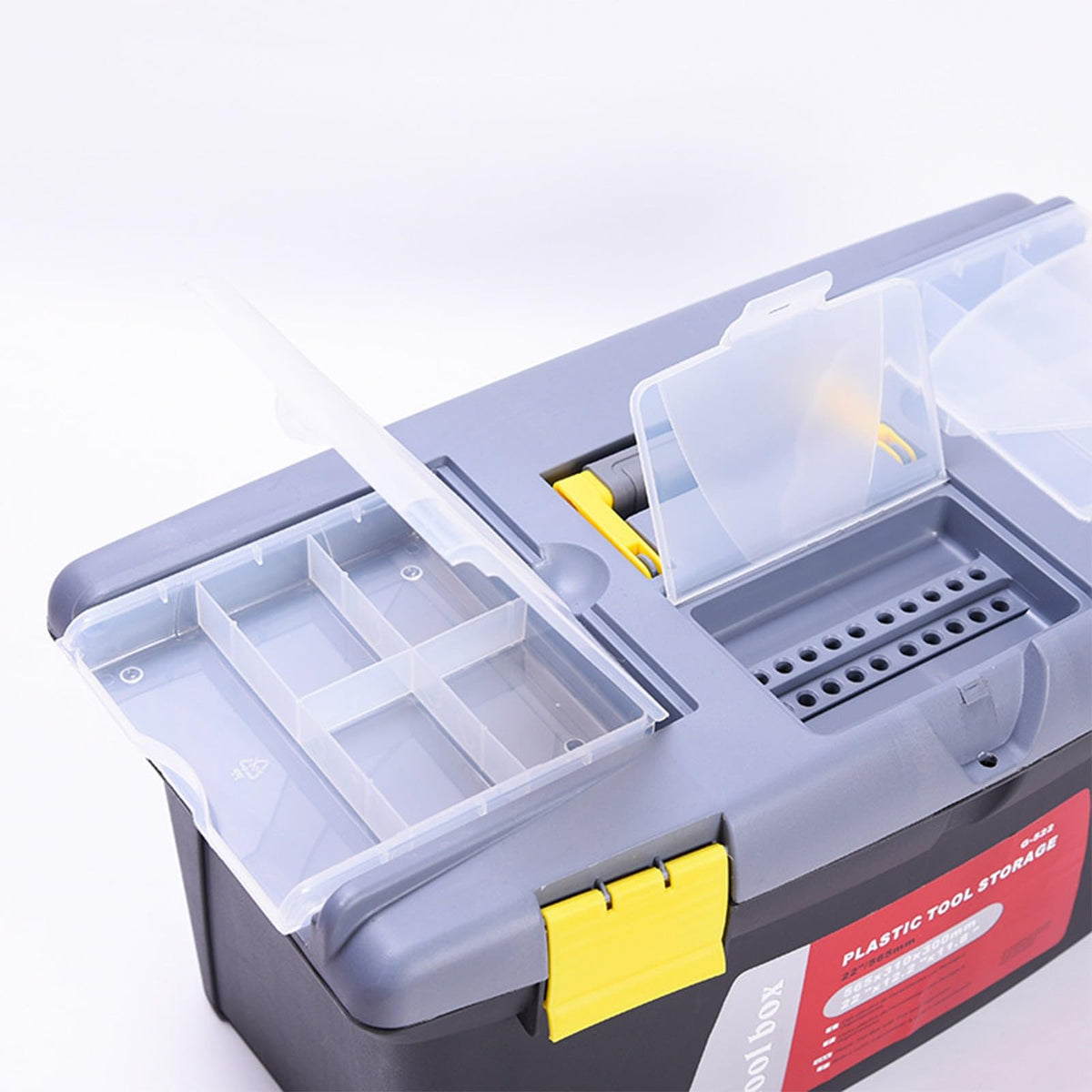 Stackable Plastic Tool Box Organizer A306