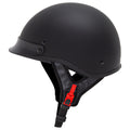 Matte Black Half Helmet XL S782992