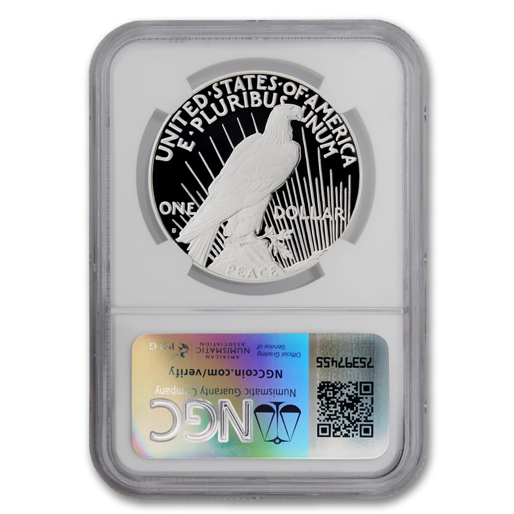 2024 American Silver Peace Dollar Coin PF-70 Ultra Cameo A43752