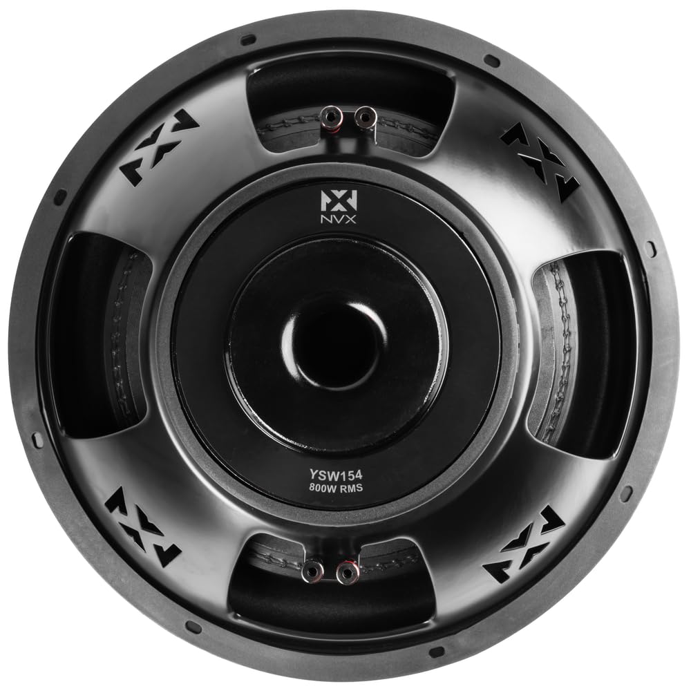 1600W Peak 15" Dual 4-Ohm Car Subwoofer P56661
