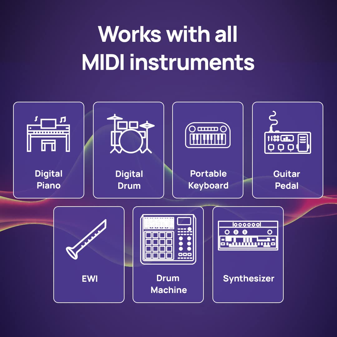 High-Speed USB MIDI Cable with Filter and Mapper L98661