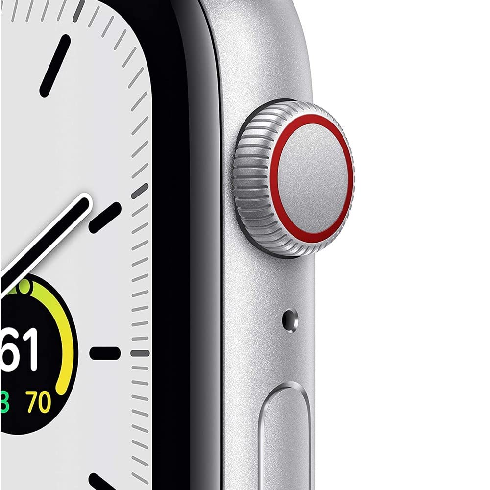 Silver Aluminum Case with White Sport Band 40mm Smartwatch S127