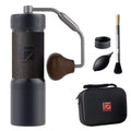 Manual Coffee Grinder Iron Gray Conical Burr Foldable Handle U223996