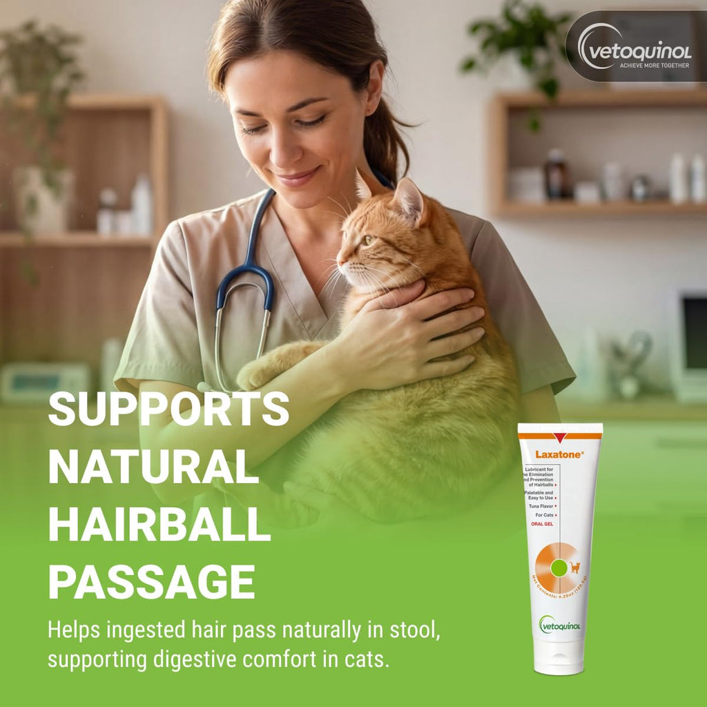 Tuna Hairball Gel for Cats 4.25 oz Pack of 3 W137