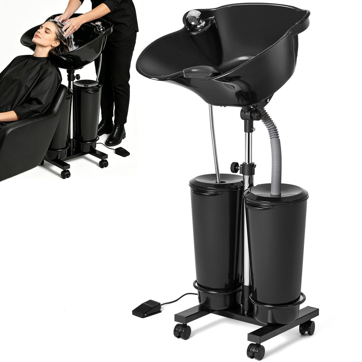 Portable Hair Washing Basin with Electric Pump M961