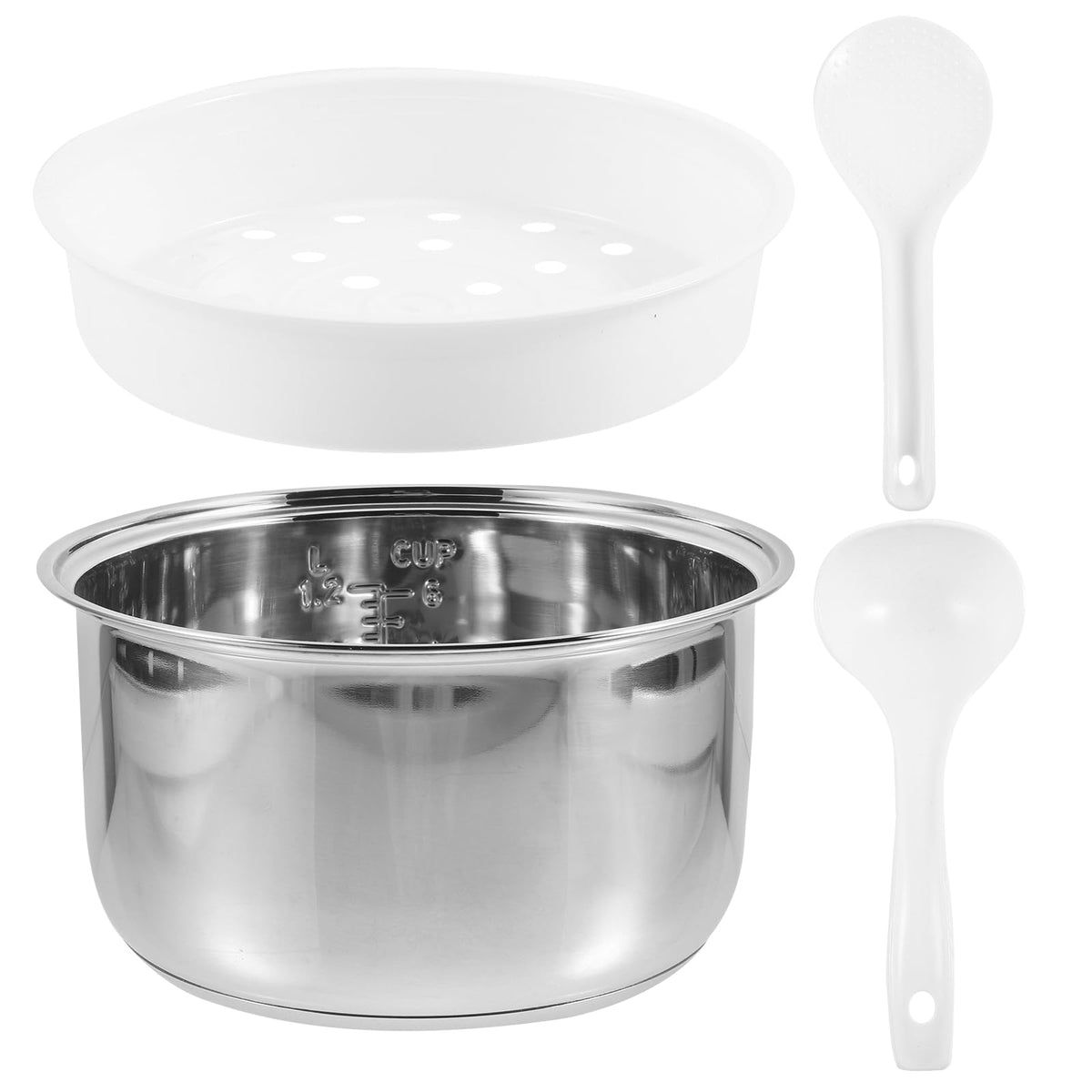 3L Stainless Steel Non-Stick Rice Cooker Inner Pot S341