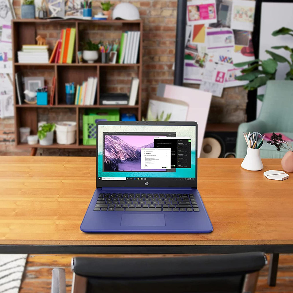14" HD Laptop, Intel Celeron, 4GB Memory, 64GB eMMC, Blue C6123