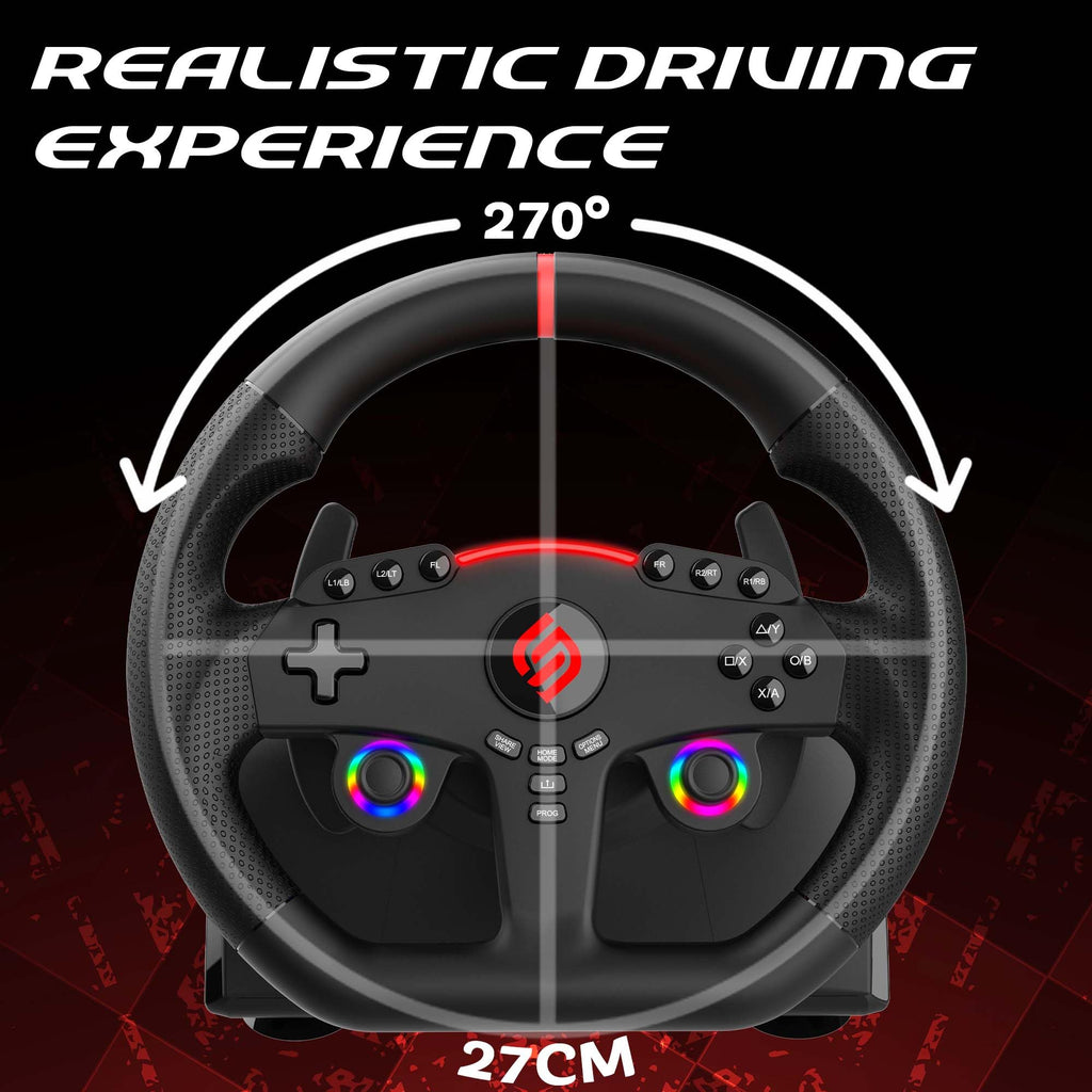 Racing Gaming Steering Wheel D875125