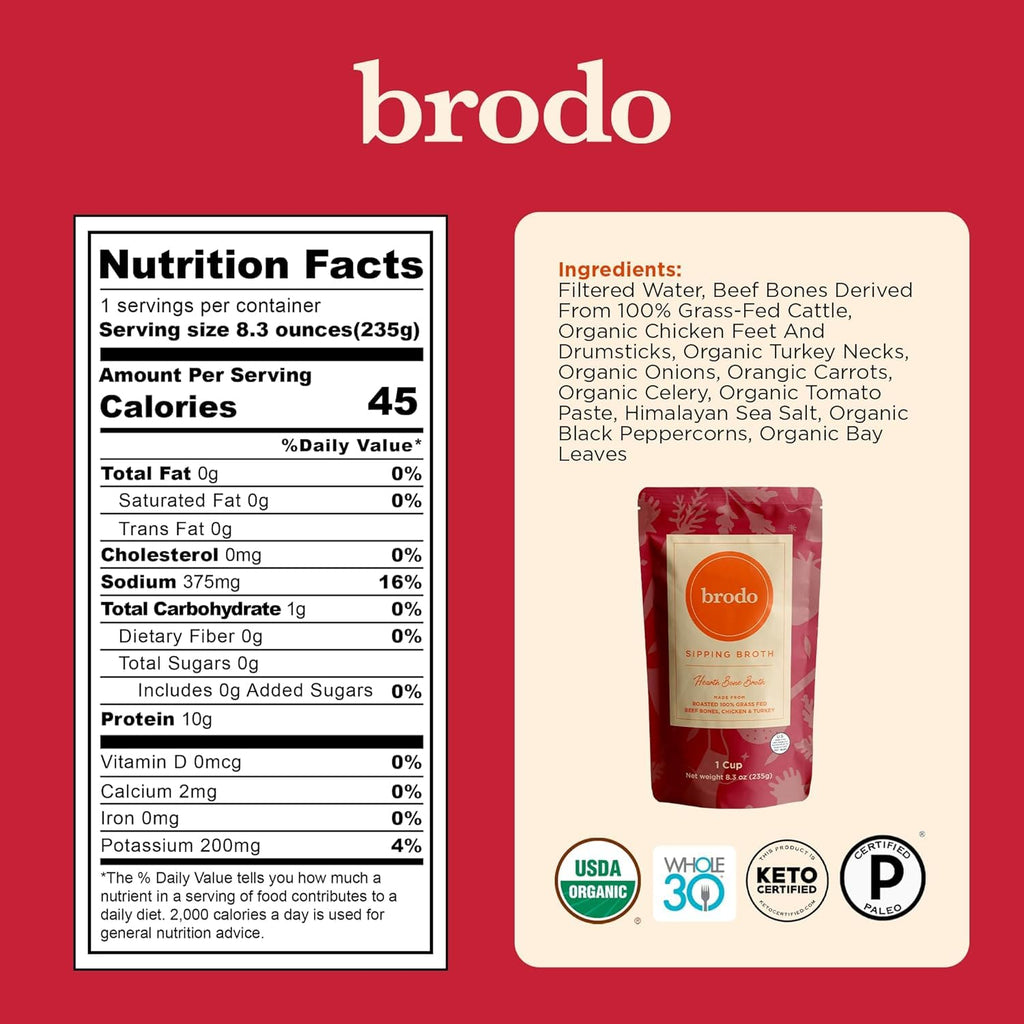 Bone Broth Variety Pack 4 x 25 oz C3105