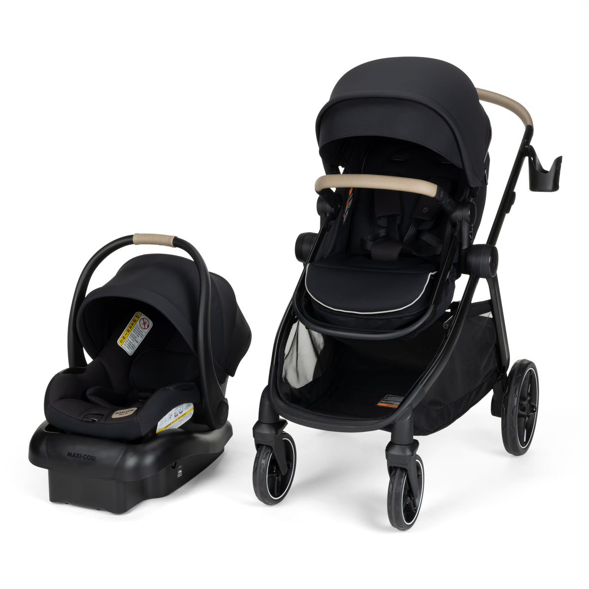 5-in-1 Travel System with Infant Car Seat and Stroller Combo U57974