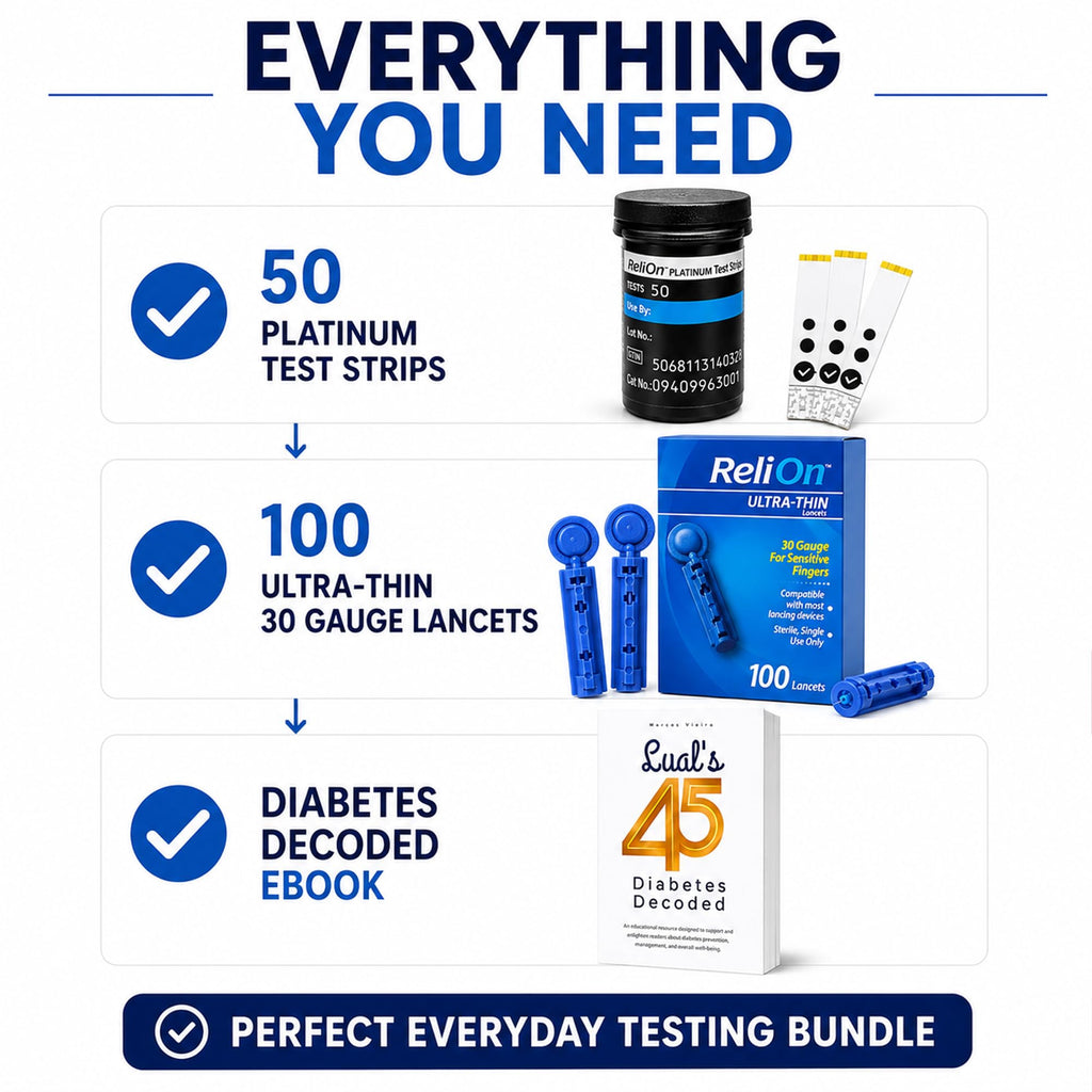 Test Strips 50 count + Lancets for Glucose Monitor Kit J18299