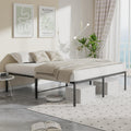 Queen Black Metal Platform Bed Frame K39188