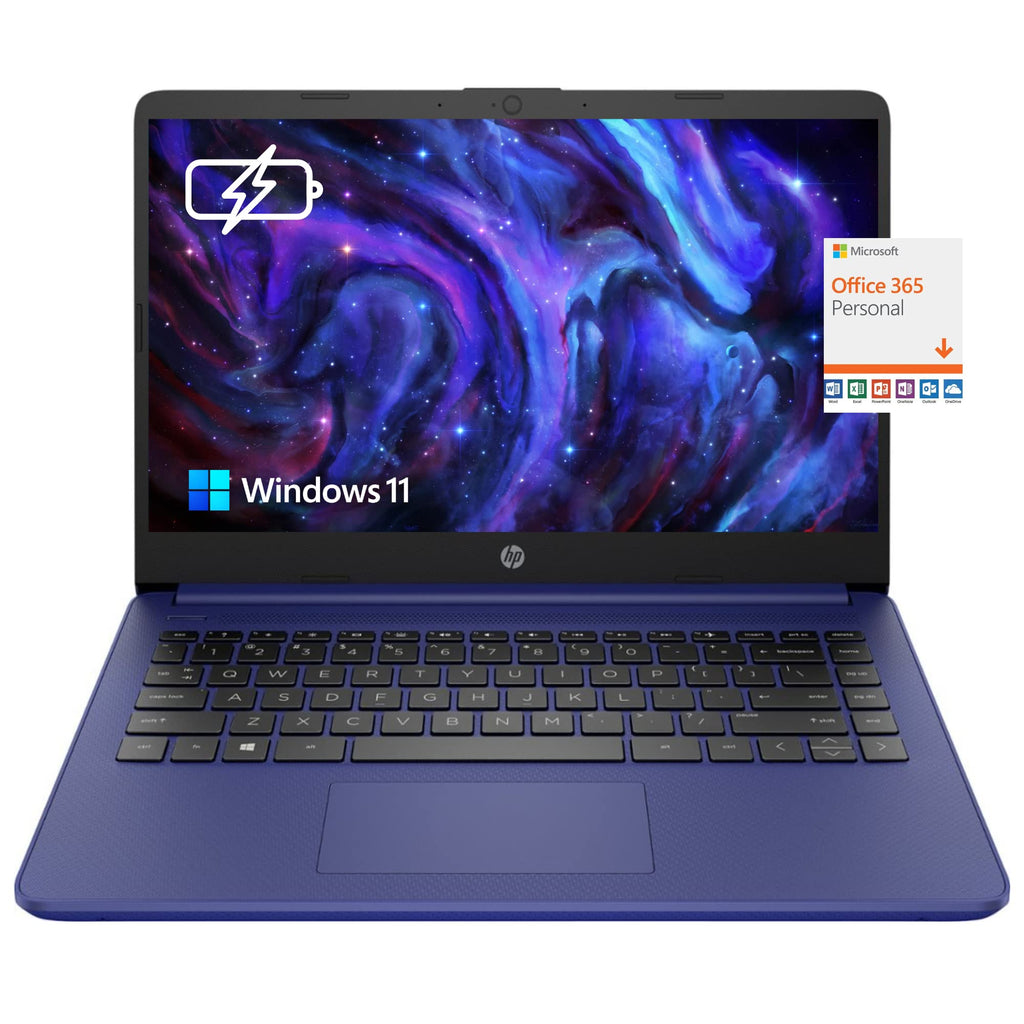 14" HD Laptop, Intel Celeron, 4GB Memory, 64GB eMMC, Blue C6123