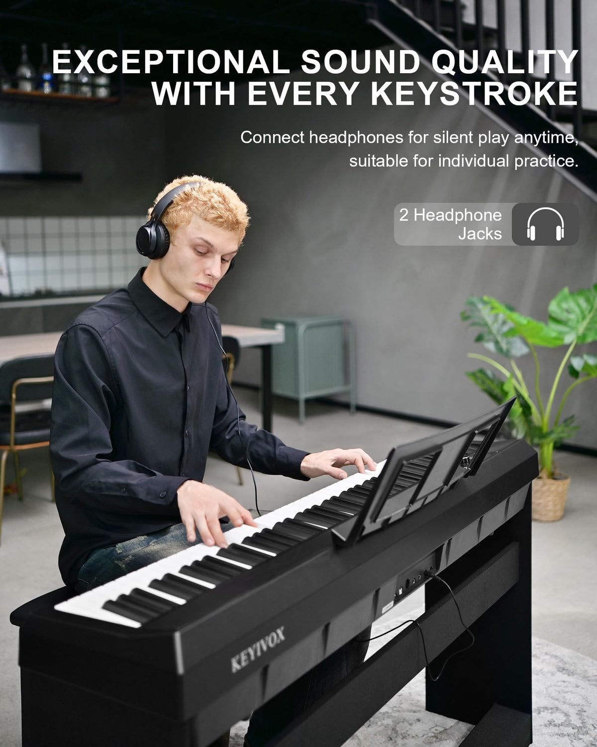 88 Key Weighted Digital Piano X47546