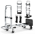 3 in 1 Folding Hand Truck 600lbs Capacity Heavy Duty K41875