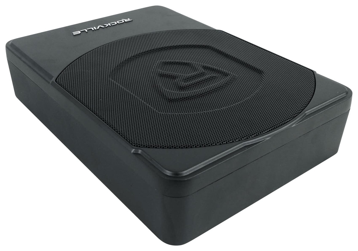 10" Powered Under-Seat Subwoofer with Amp Wiring Kit H45253