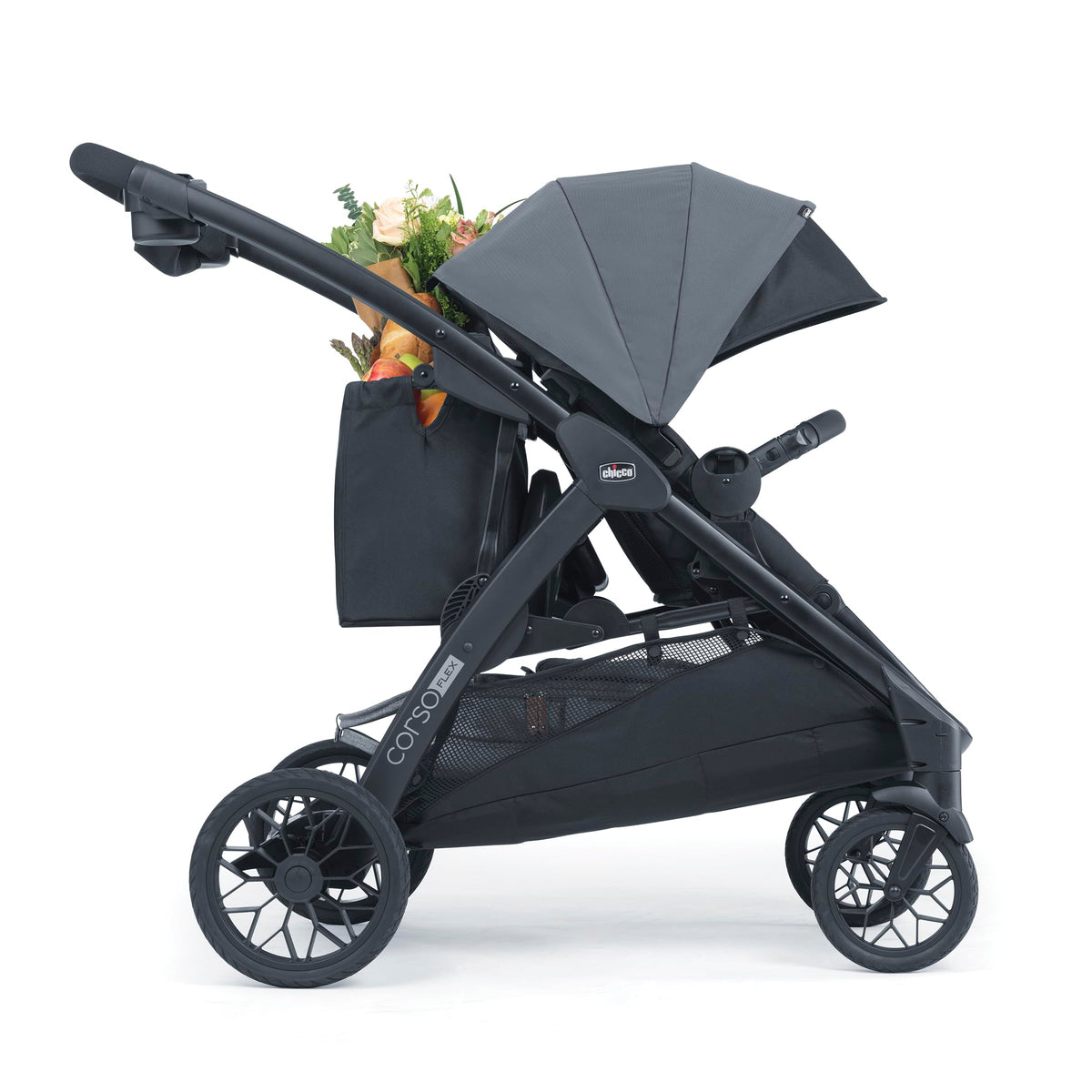 Convertible Stroller with Parent Tray Y709