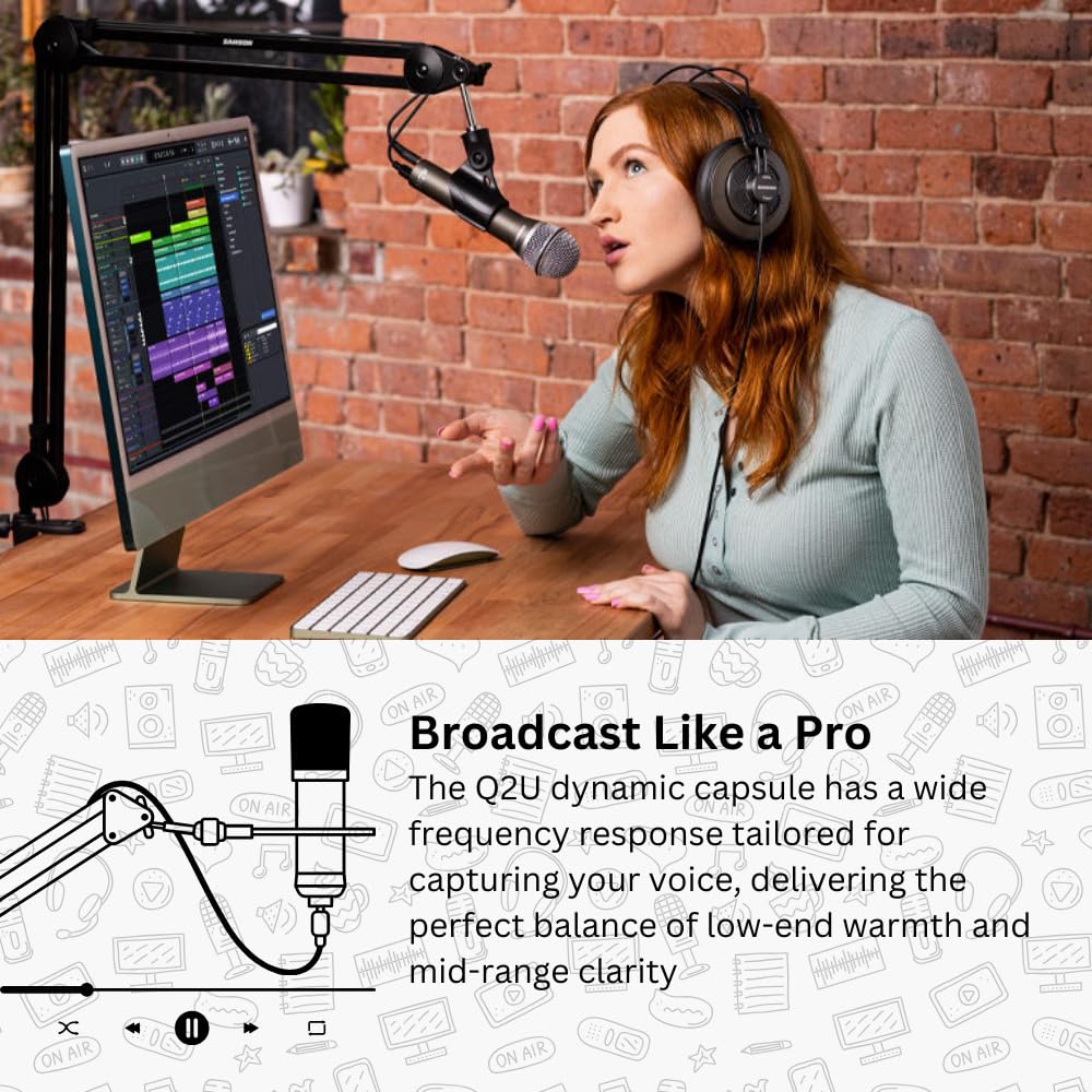 Handheld Dynamic XLR/USB Microphone Z955