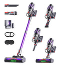 650W 55KPA Cordless Stick Vacuum with Smart Display X4945