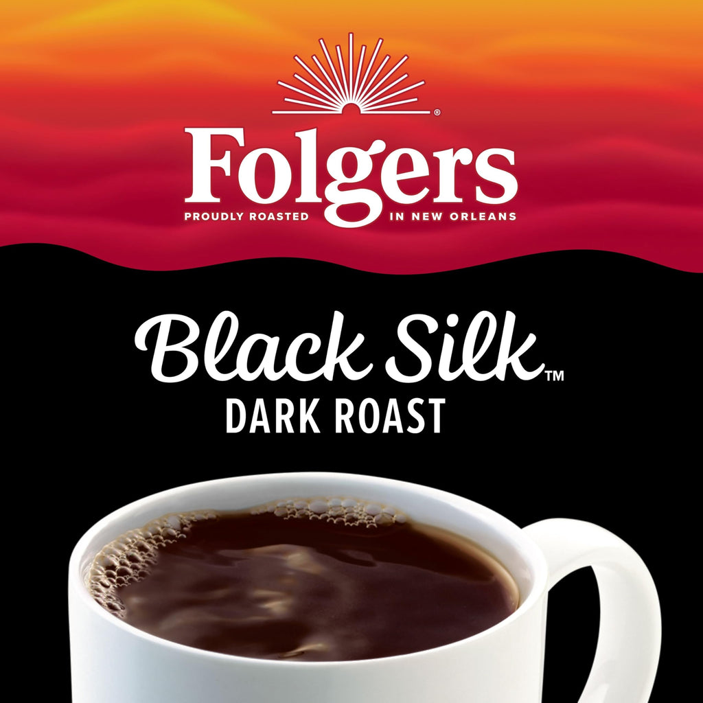 Black Silk Instant Coffee Packets 7 Count Pack of 12 M38244