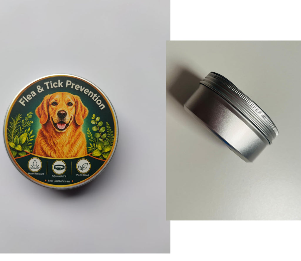 Flea and Tick Prevention Pendant for Dogs with 2 Pendants and 6 Refills Q701