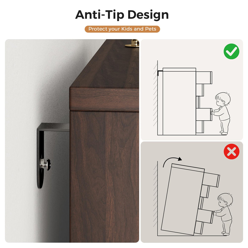 Brown 5 Drawer Dresser U59640