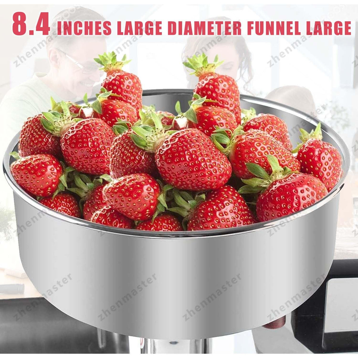 450W Stainless Steel Electric Tomato Strainer and Sauce Maker J1906